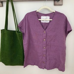 NotPerfectLinen Malta-2 top size medium